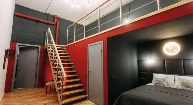Junior suite duplex con vista sul cortile Murman Loft Hotel Hostel