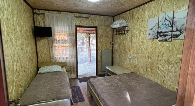 Трёхместный номер Deluxe с видом на горы База отдыха Огонёк