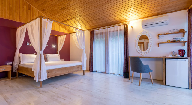 Семейное бунгало с 2 комнатами Бунгало Etenna Beach Bungalows