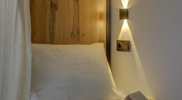 Bett im Wohnheim Hostel Pro