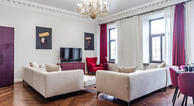 Lyuks Vidovye U Aleksandriyskogo Teatra Apartments, Book Lejlighed Sankt Petersborg Rusland