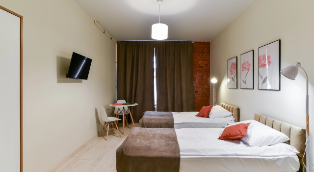 Двухместный номер Standard Меблированные комнаты Moment Loft