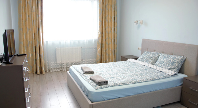 Номер Deluxe с балконом и с красивым видом из окна Апартаменты Royal Aurora
