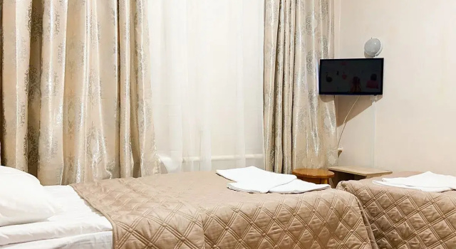 Кровать в общем номере Мини-отель Smart Hotel Курск