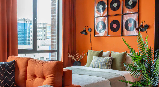 Moscow Deluxe Apartments Music vibe Deluxe Flat, Boek Appartement Danilovsky , in de buurt van Paveletskaya Metro Station