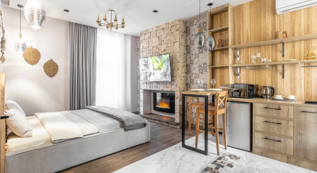 Двухместный номер Superior с балконом и с красивым видом из окна Apart Hotel Colibri