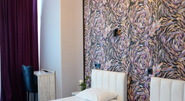 Standardowy dwuosobowy pokój i balkonem i z widokiem Hotel Panoramic