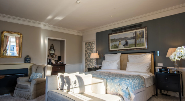 Полулюкс с балконом и с видом на озеро Grand Hotel du Lac - Relais & Châteaux
