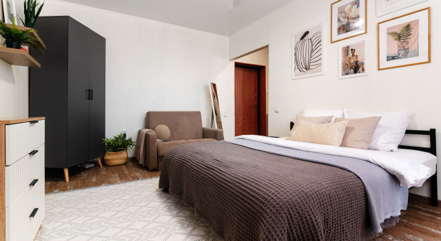 1-K. Kvartira, 36 M Flat, Prenota Appartamento Hotel economici a Omsky District