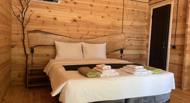 Семейный Барнхаус с красивым видом из окна Курортный отель Aqua resort Dacha