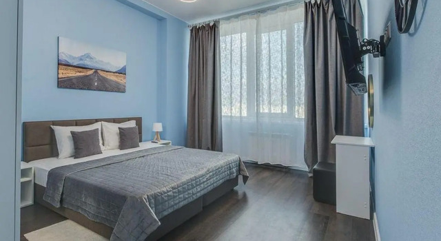 S Prostornoy Kukhney I Dizaynerskim Interyerom V Medvedkovo Flat, Rezerwuj Apartament SVAO Area Moskwa