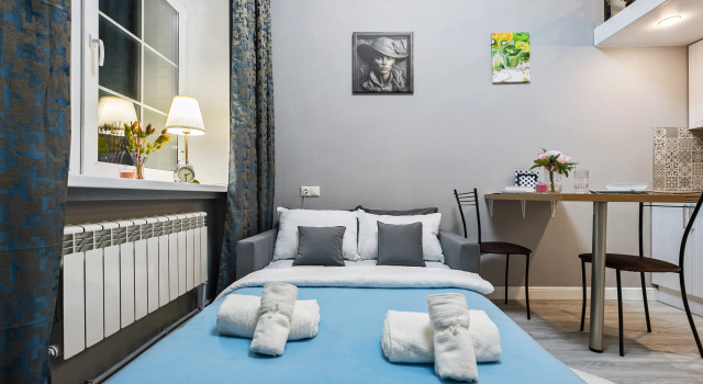 Studiya 25m² 3/6 etazh Flat, Book Lejlighed Lejligheder i Moskva, Lejlighed