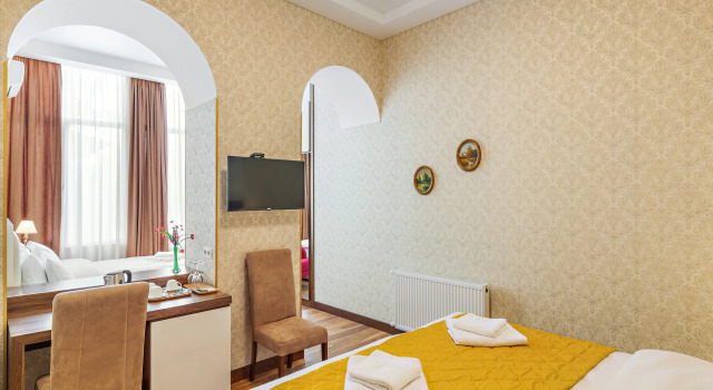 Четырёхместный номер семейный Ornament Hotel