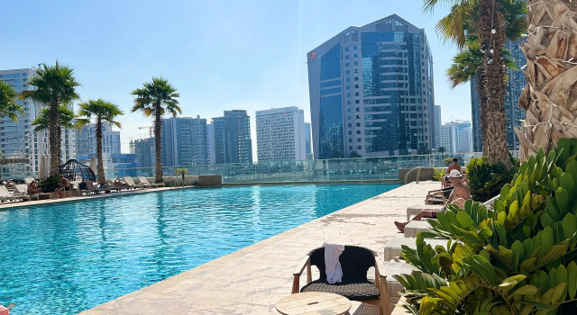 Апартаменты KeyRock Living | Chic Studio w/ Burj Khalifa View, Забронировать Апартаменты/квартира Дубай Эмират Дубай, рядом с Max