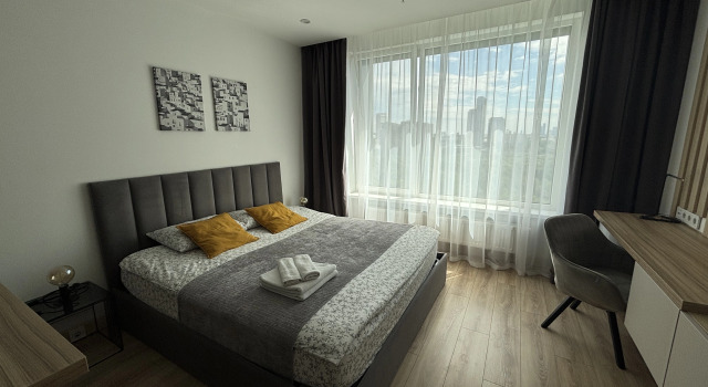 Sovremennaya S Velikolepnym Vidom Flat, Rezerwuj Apartament Moskwa Rosja