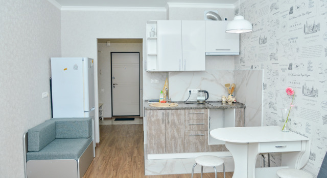 Studiya V ZhK Pyat' Zvezd Flat, Book Apartment Hotels in Kirovsky district with Parking, Parking