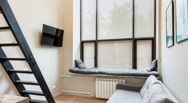 1-Komnatnaya Kvartira 38M² Na 1/3 Etazhe Flat, Book Lejlighed Lejligheder i Moskva, Lejlighed