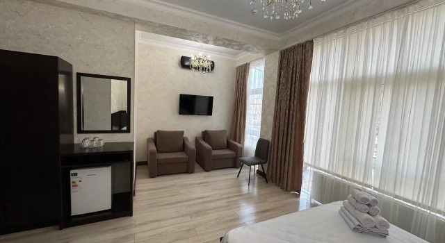 Семейный номер Deluxe с панорамным видом Мини-отель Старк-КМВ