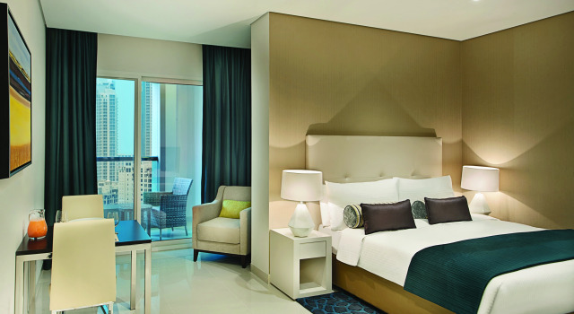 Номер Deluxe Downtown View DAMAC Maison Canal Views