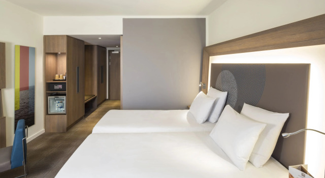 Двухместный номер Стандартный с видом на город Отель Novotel Москва Сити
