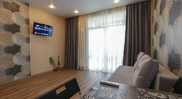 Na Aeroporte 5 Flat, Boek Appartement Hotels in Irkoetsk met parkeren, Parkeren