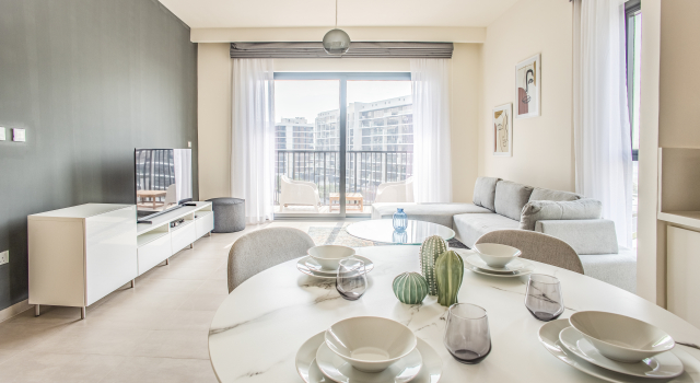 Elite LUX Holiday Homes - Upscale & Stylish 2BR Dubai Hills, Забронировать Апартаменты/квартира Отели Дубая с бассейном, Бассейн