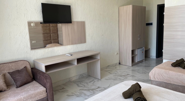 Трёхместный номер Comfort с красивым видом из окна Гостевой дом Альянс