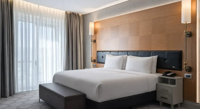 Люкс Business с красивым видом из окна Istanbul Gonen Hotel