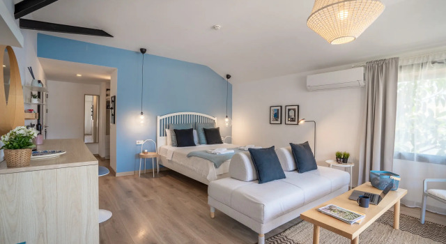 Двухместный номер Superior с балконом и с видом на море True Blue Boutique Hotel Kalkan