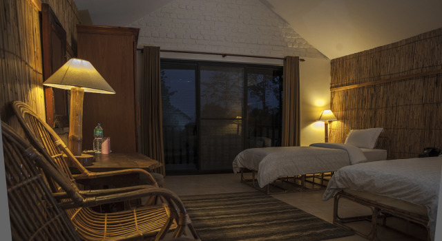 Двухместный номер Standard с балконом и с красивым видом из окна Siddhartha Wildlife Retreat