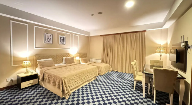 Пятиместный люкс Deluxe с балконом и с видом на море Sea Pearl Hotel Baku