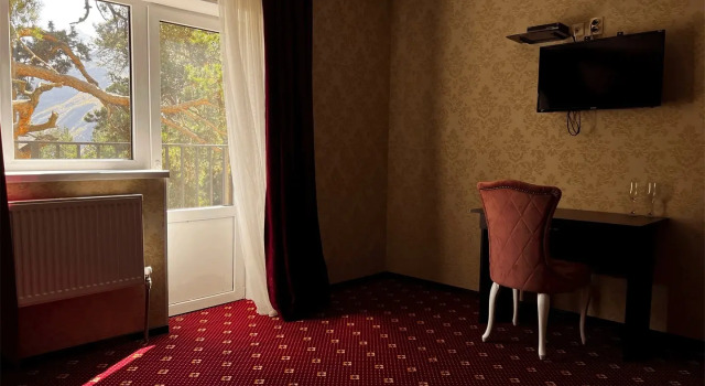Семейный люкс с балконом и с видом на горы Hotel Premier Azau