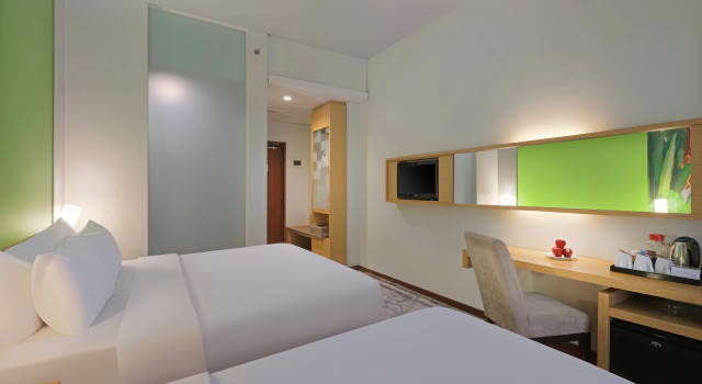 Standard Perhe huone parvekkeella Quest Hotel Semarang