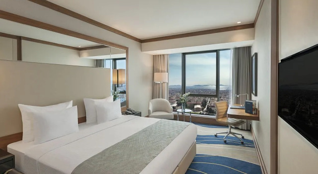 Двухместный номер Deluxe с видом на море Elite World Grand Istanbul Küçükyalı