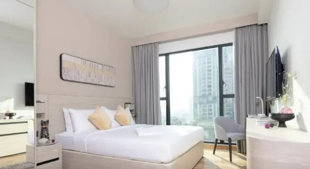 Апартаменты с 2 комнатами Апарт-отель Somerset Feliz Ho Chi Minh City