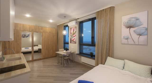 Uyutnaya v Novom Dome Flat, Rezervați Apartament VAO Area Moscova, aproape de Lokomotiv Stadium