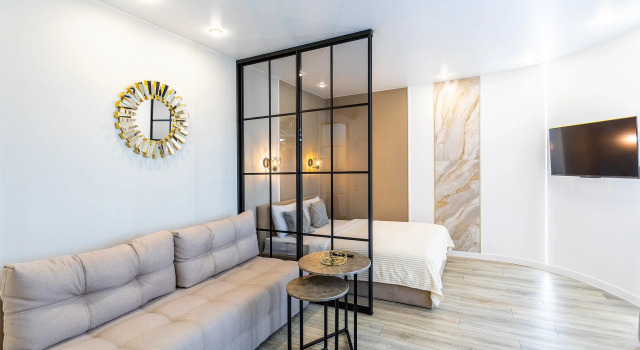 Pervy Kvartal Apartments, Prenota Appartamento Hotel a Tyumen Region con parcheggio, Parcheggio