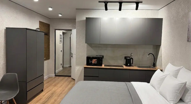 Dizaynerskaya Na Kuvykina Flat, Rezervovat Apartmán Hotely v Bashkortostan s parkováním, Parkování