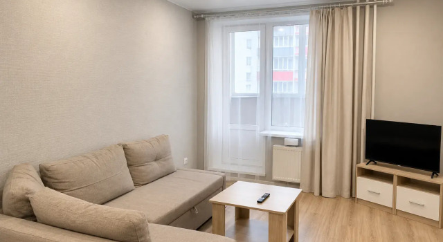 Yevrodvushka Prival S Beskontaktnym Zaseleniem Flat, Prenota Appartamento Hotel a Perm Krai con parcheggio, Parcheggio
