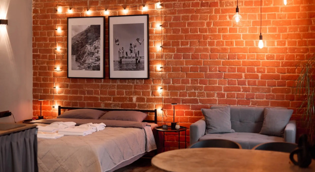 Квартира студия лофт у Лядского сада в особняке купца Черноярова