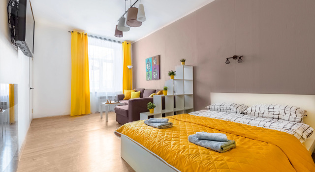 Uyutnaya Kvartira U Fontanki S Parkovkoy Flat, Book Lejlighed Admiralteyskiy district Sankt Petersborg
