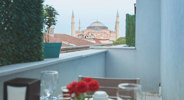 Номер с террасой семейный Deluxe Albatros Hagia Sophia Hotel