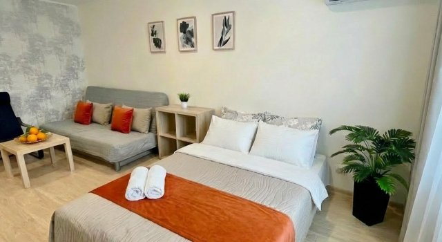 Dvukhkomnatnaya Kvartira Pri Vyezde V Gorod Flat, Rezervovat Apartmán Hotely v Bashkortostan s parkováním, Parkování