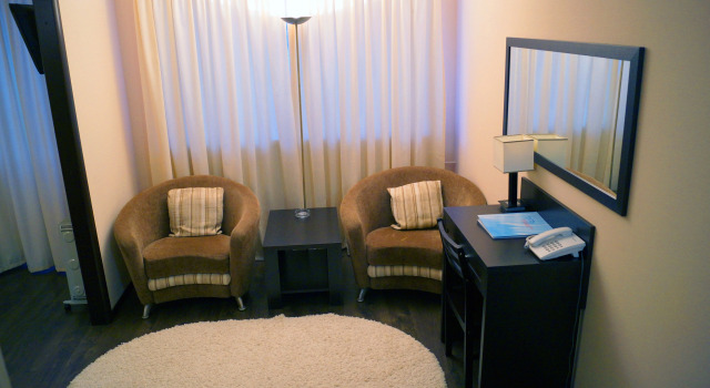 Junior suite doppia con balcone e con vista 69 parallel Hotel