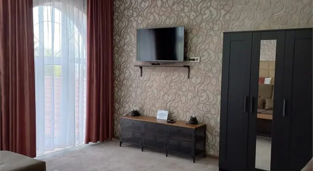 Двухместный номер Deluxe с балконом и с красивым видом из окна Отель Пассаж
