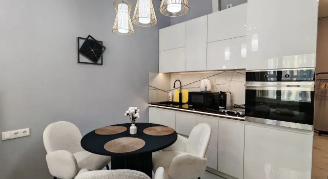 S Dizaynerskim Remontom Ryadom S Metro Flat, Rezervovat Apartmán Hotely v SZAO Area s parkováním, Parkování