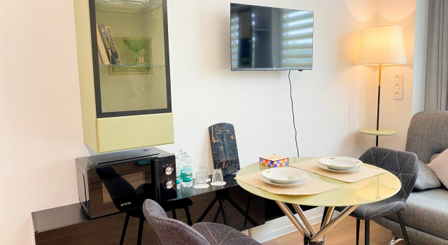 Uyutnaya studiya na Ozernoy 44 Flat, Rezervovat Apartmán Hotely v ZAO Area s parkováním, Parkování