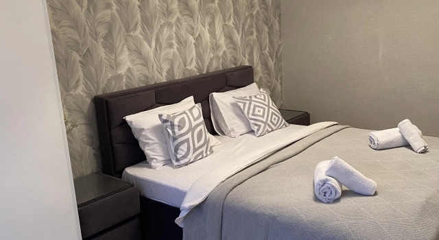 Четырёхместные апартаменты с 3 комнатами с балконом Апартаменты Sweet home Kislovodsk