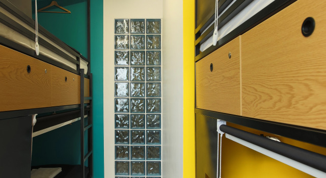 Lit en dortoir Avec vue Hostel Suffix