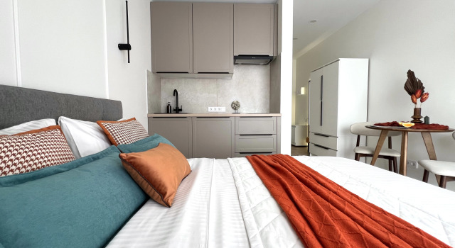 Studiya Citrus Apartments, Book Lejlighed Hoteller i Kaliningrad oblast med parkering, Parkering